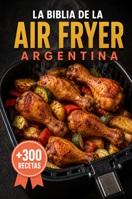 La Biblia de la Air Fryer Argentina – +300 Recetas Digitales
